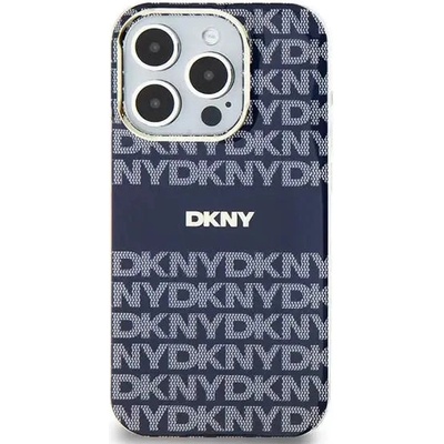 DKNY Кейс DKNY IML Mono & Stripe MagSafe за iPhone 15 / 14 / 13, син (3666339267810)