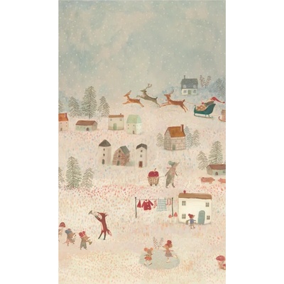 Baliaci papier Santa is coming - 10 M Maileg