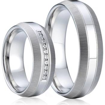 SP-7002 Ocelové snubní prsteny SP-7002
