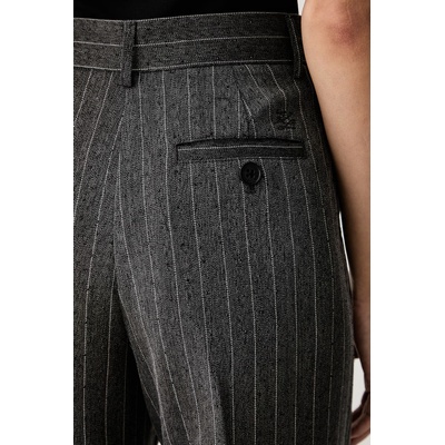 Karl Lagerfeld официален панталон дамски с вискоза (B3W10086)