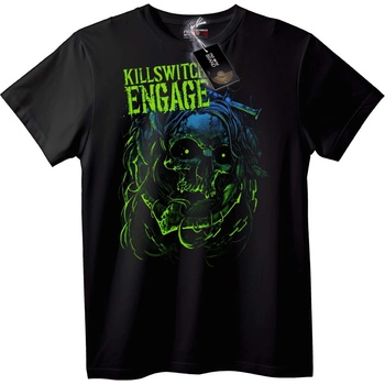 NOONEBRAND Тениска KILLSWITCH ENGAGE с череп - L, White