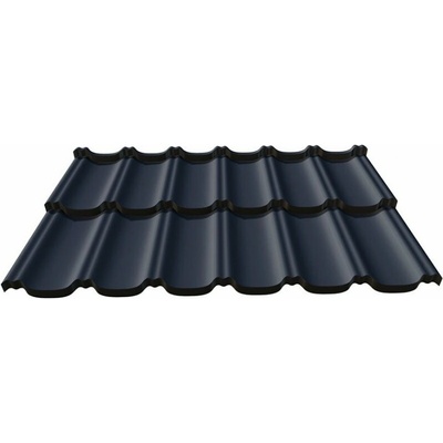 Blachotrapez German 350 Pladur Relief IceCrystal 1200 x 0,5 mm RAL 7016 antracitová šedá 1 m²