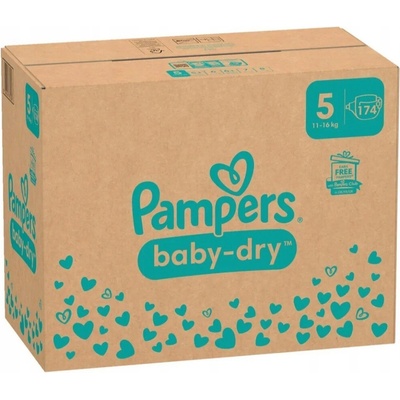 Pampers BABY-DRY 5 58 KS