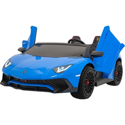 Tomido Lamborghini Aventador SV Strong 200W 24V Elektrické autíčko modrá