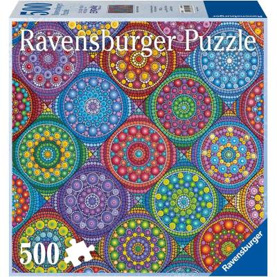 Ravensburger - Puzzle Magnificent Mandalas - 500 piese