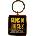 Guns N' Roses Stacked Black Ключодържател (GNRKEY09)