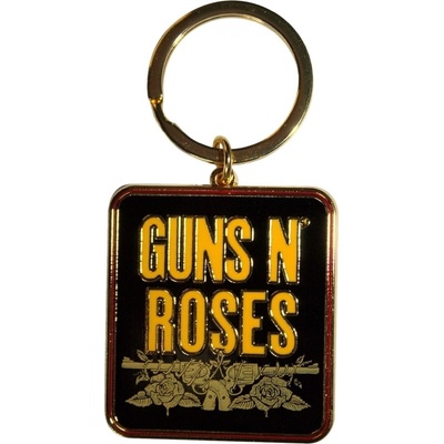 Guns N' Roses Stacked Black Ключодържател (GNRKEY09)