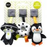 TM Toys Plush Pendants Raccoon Penguin Tire GaGaGu