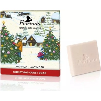 Florinda Vánoční dárkové balení mýdel Lavanda 4x25 g