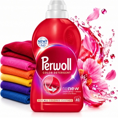Perwoll Renew Color prací gel 3 l 60 PD