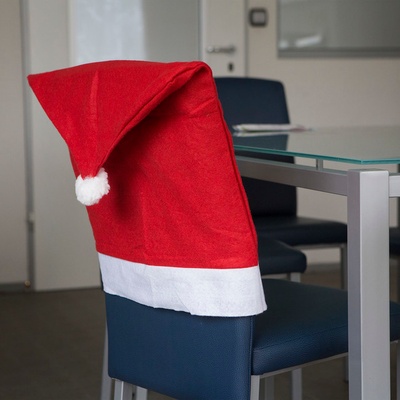 Vánoční návlek na židli Santa Claus
