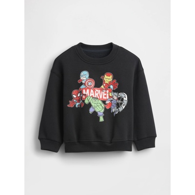 Gap Baby mikina VintageSoft & Marvel Černá Čer ná – Sleviste.cz