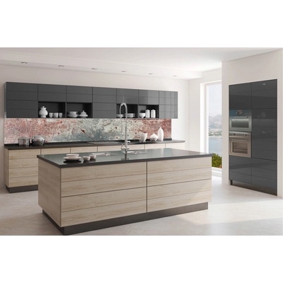 Dimex KI-350-147 Fototapeta do kuchyně Rustikální kamenná zeď rozměry 350 x 60 cm