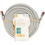 Nedis CCGL85220GY100 UTP / FTP Cat6 пач кабел, RJ45 с позлатени контакти, 10/100/1000 Mbit/s, дължина 10 м (CCGL85220GY100)