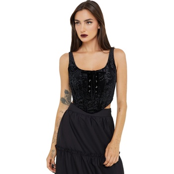 KILLSTAR Корсет дамски (топ) KILLSTAR - Nightrein - Black - KSRA013478