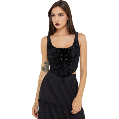 KILLSTAR Корсет дамски (топ) KILLSTAR - Nightrein - Black - KSRA013478