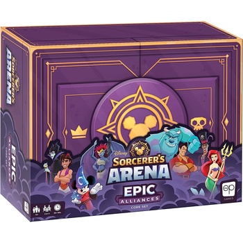 USAOPOLY Настолна игра Disney's Sorcerers Arena: Epic Alliances (Core Set) - семейна (BGBG0003039N)