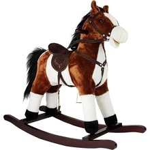 Lean Toys hojdací koník Pony 74 cm svetlo hnedý