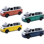 Goki Метална количка Goki - Volkswagen ID. Buzz, 1: 34, асортимент (12343)