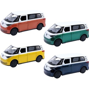 Goki Метална количка Goki - Volkswagen ID. Buzz, 1: 34, асортимент (12343)