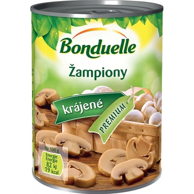 Bonduelle Žampiony krájené premium 425 ml 400 g – Sleviste.cz