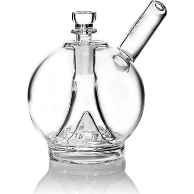 GRAV® Skleněný bong Globe s perkolací 12 cm
