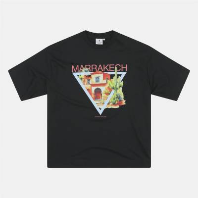 Rose London Тениска Rose London Marrakech T-shirt - Black