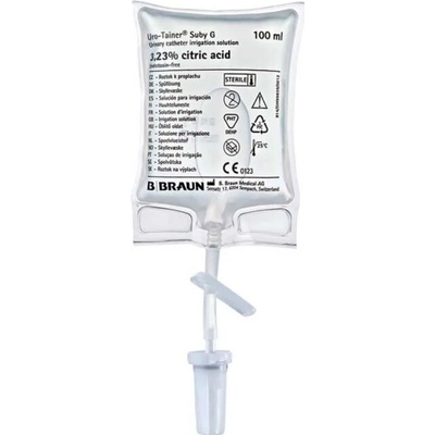 B.BRAUN Uro-Tainer Suby G 10x100ml