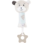 Tedsy Бебешка играчка-гризалки Tedsy - Мече, 16 cm, синя (98171)