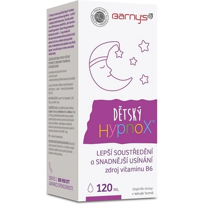 Barny`s HypnoX Dětský zklidňující sirup 120 ml