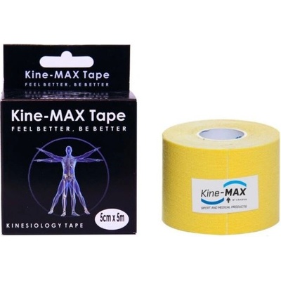 Kine-MAX Classic Kinesiology Tape tejpovacia páska žltá 5 cm x 5 m