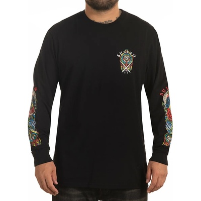 SULLEN мъжка тениска с дълъг ръкав sullen - azteca - scm3856_jtbk