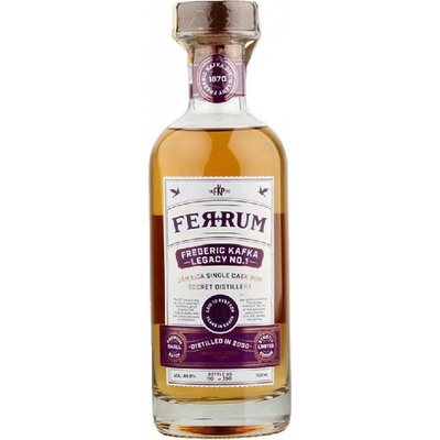 Ferrum Jamaica Single Cask N.106 21y 49.8% 0,7 l (čistá fľaša)