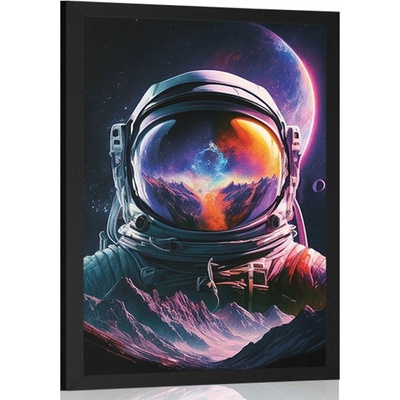 Plakát portrét astronauta - 60x90 no frame
