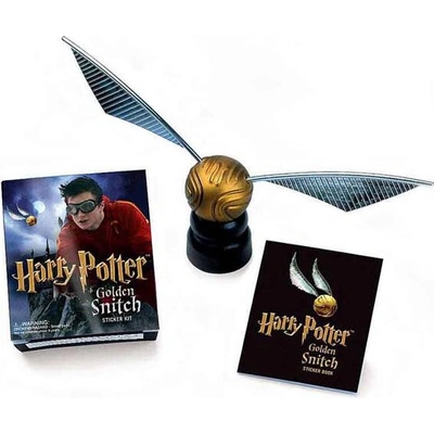 Running Press Harry Potter Golden Snitch Sticker Kit Miniature Editions