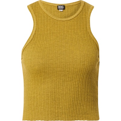 BDG Urban Outfitters Плетен топ жълто, размер M