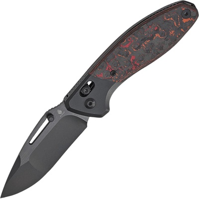 Kizer Bulli S45VN,Stonewashed + Matt DLC-Ultra,Titanium+ Fat Carbon Ki3695A3