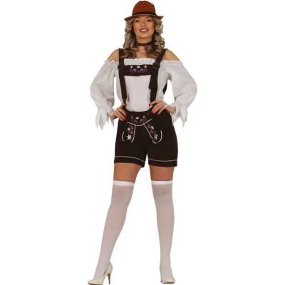 Fiestas Guirca Костюм - тиролска жена черна Размер - Възрастни: S