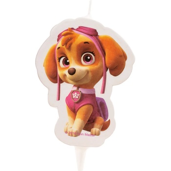 Dekora Свещ за рожден ден - Paw Patrol Skye 7, 5см