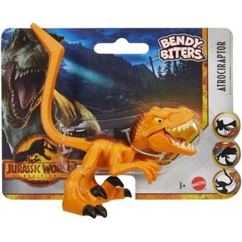 Mattel Jurský svět BENDY BITERS Atrociraptor