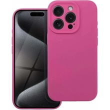 Coolcase SILICONE 2mm - Apple iPhone 15 Pro Tmavě růžové