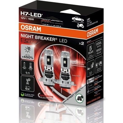 Osram Night Breaker LED SPEED H7 12V 6000K 64193DWNBSP-2HB 2ks Ecopack