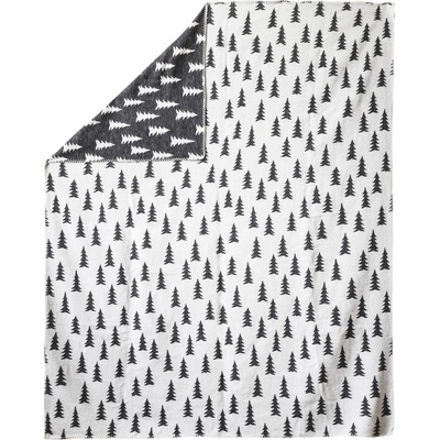 Fine Little Day bavlna deka Gran Black/white 140x180