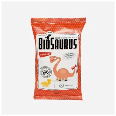 EXTRUDO Biosaurus Kukuričné chrumky Kečup 50 g