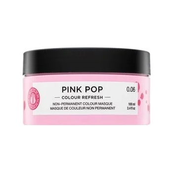Maria Nila Colour Refresh подхранваща маска с цветни пигменти за коса с розови нюанси Pink Pop 100 ml