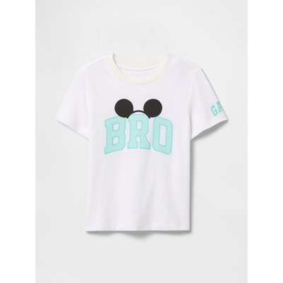 Gap & Disney Bro Baby tričko biela