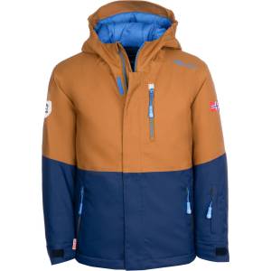 TROLLKIDS Детско ски яке Trollkids Kid's Hallingdal Jacket Winter jacket - Bronze / Navy - размер 92 (EU) (703-2538-0411)