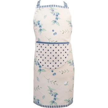 Clayre & Eef Bavlněná dětská zástěra Blueberry Fields 48x56 cm