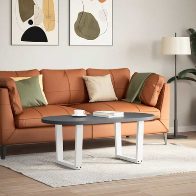 Omaxi 957949 Nohy konferenčního stolku ve tvaru V 2 ks bílé 50 x 42-43,3 cm ocel
