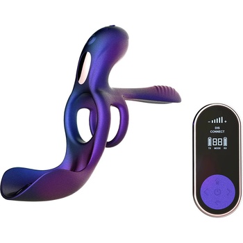 Hueman Zenith Cock & Ball Strap with G-Spot, Clitoris & Ball Stimulators